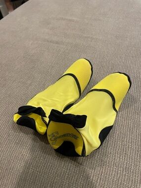 Yellow Women's Athletic Sand Socks - Seavenger